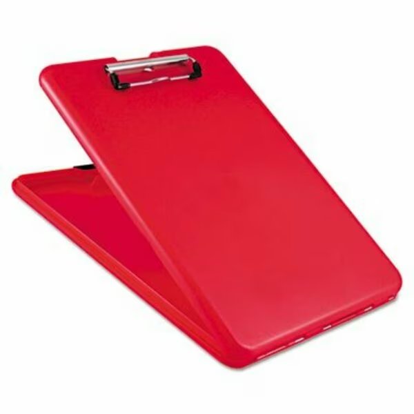 Saunders, SLIMMATE STORAGE CLIPBOARD, 1/2in CLIP CAPACITY, HOLDS 8 1/2 X 11 SHEETS, RED, Saunders Mfg. Co., Mfr#: 00560